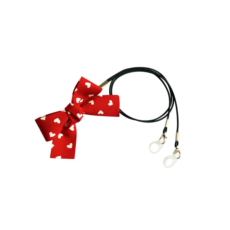 Fall Protection Clips for Hearing Aids with Hairpins, Anti Falls, Clips for Boys and Girls, to Protect Hearing Aids (Heart Bow) Heart Bow