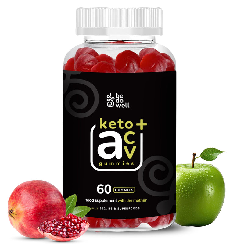 ACV Gummies –Apple Cider Vinegar Gummies with Mother 1200mg- | Digestive Health, Energy, Immune and Metabolism Support | - with Vitamin C, B12, B6 & Beetroot & Pomegranate Vegan 60 Count (1) 1
