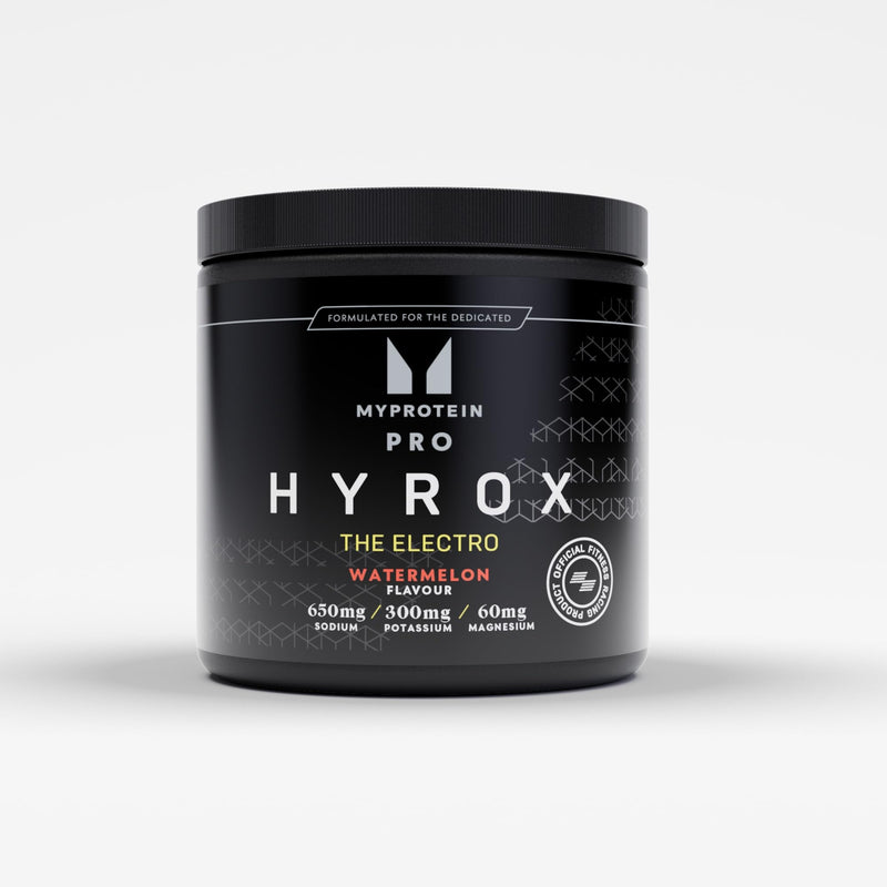 Myprotein PRO x HYROX The Electro | Advanced Electrolyte Watermelon Hydration Powder | 650mg Sodium & 300mg Potassium | Supports Hydration, Muscle Function & Recovery | Vegan-Friendly | 30 Servings