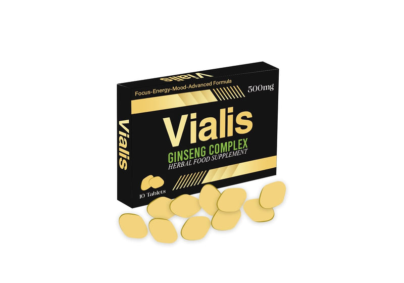 Gold NEW Formula | 500MG | Ginseng and Herbal Food Supplement for Men | The Most Effective| Natural | Powerful | and Fast Acting Libido Booster Food Supplement for Men | Pack of 10 Tablets.