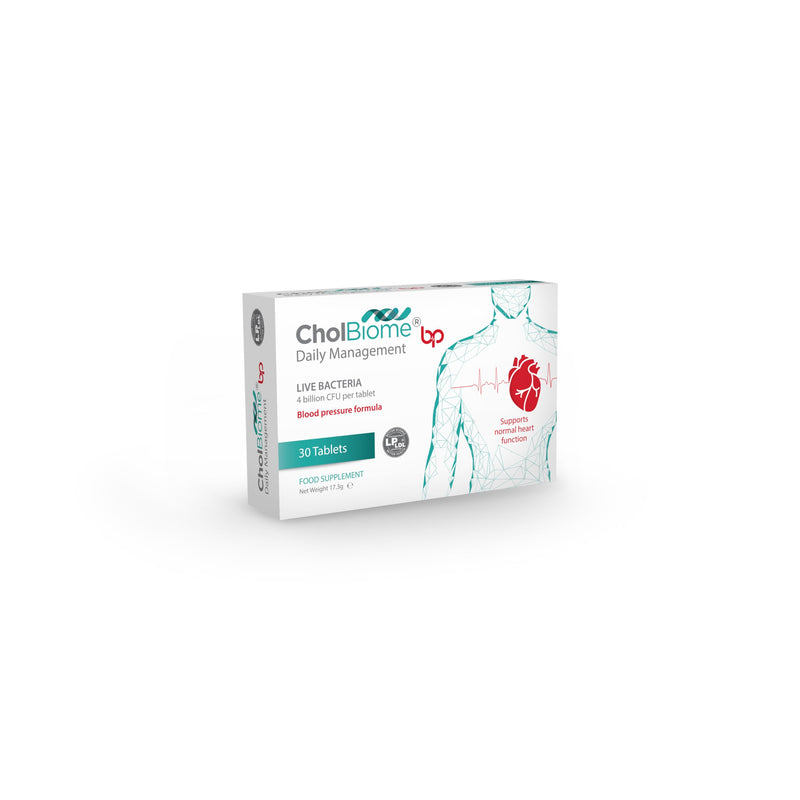BP Tablets - 30 Tabs, 4 Billion CFU/Serving Source Capsules, Probiotic Blood Pressure Control Supplement, Helps Lowering Cholestrol, Probiotics for Gut Health