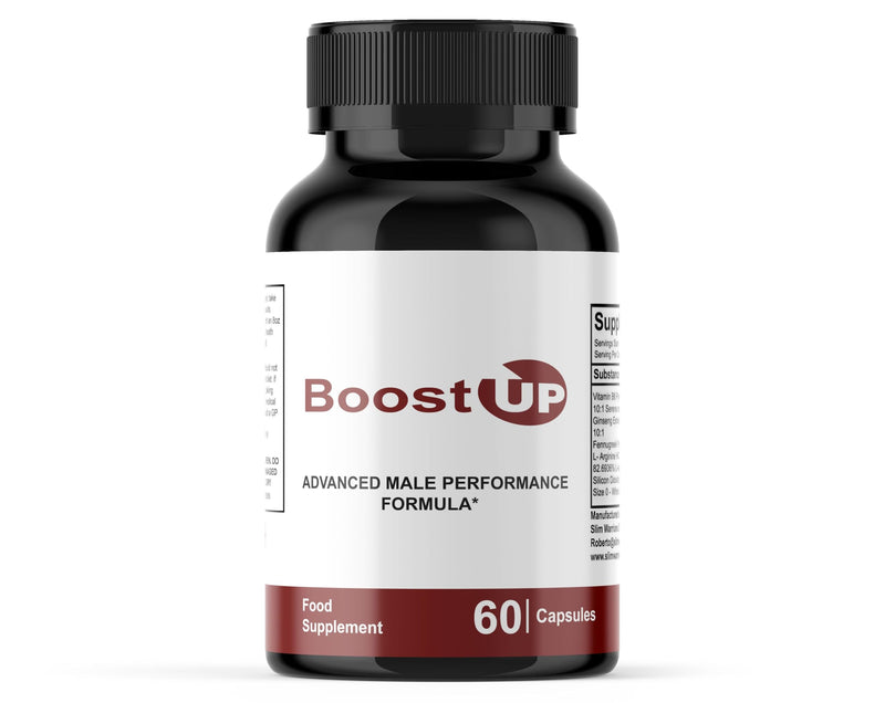 BoostUP - Boost Up Male Performance -Supports a Healthy Blood Flow - Natural Ingredients - 60 Capsules / 1 Bottle