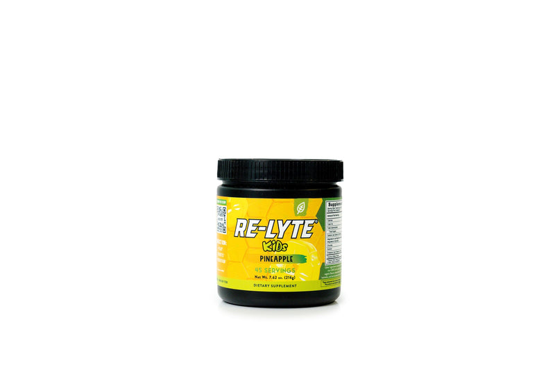 REDMOND Re-Lyte Kids Hydration Electrolyte Mix Powder, Pineapple 7.62 oz