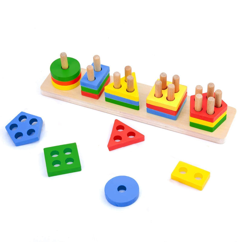 Dementia Activities for Adults, Dementia Aids Elderly Dementia Fidget Toys Sensory Toys for Autism Memory Activities Games Puzzle Geometry Wooden Puzzles for Alzheimers Elderly Memory Activities Games