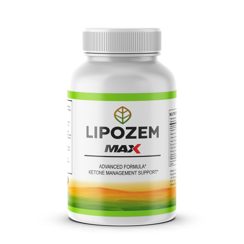 Lipozem Max - Advanced Formula/Food Supplement/All Natural Ingredients - 60 Capsules /1 Month Supply/Supplement Heaven