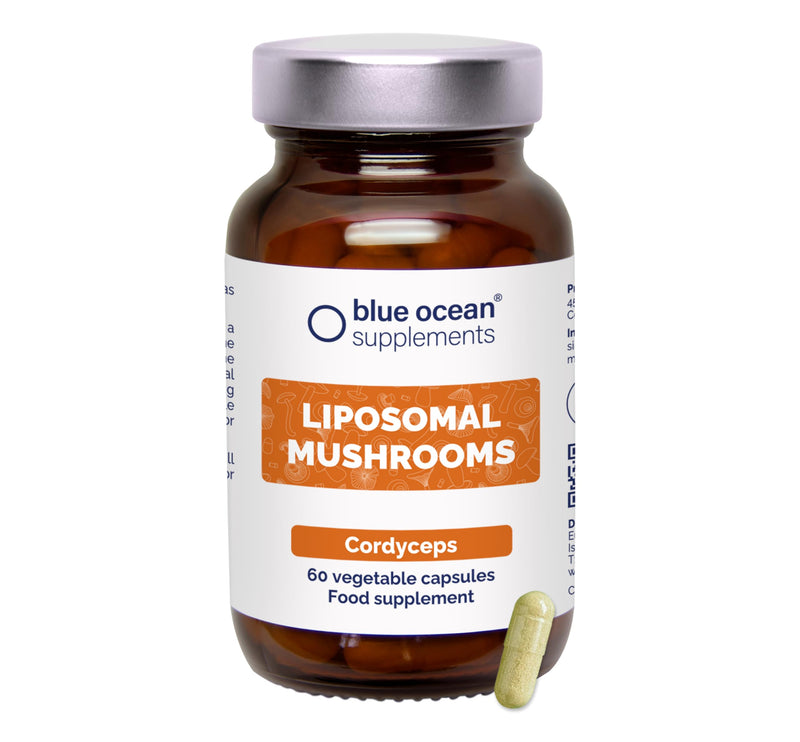 Cordyceps – World’s First and Only Powerful Liposomal Mushroom Technology – 60 Capsules – 60 Days’ Supply – Take 1 Per Day – Vegan – Gluten Free