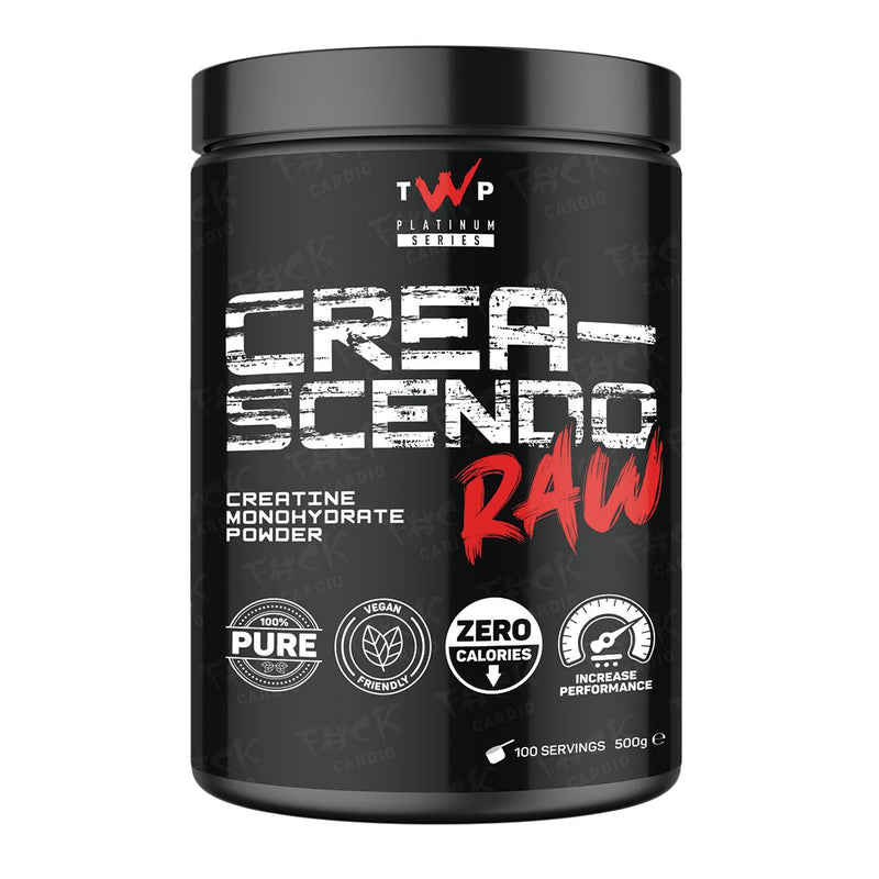 TWP Nutrition Platinum Series Crea-Scendo Creatine Powder, 470g / 250g / 500g and 100/50/30 Servings, 5 Great Flavours (Unflavoured, 500g) Unflavoured