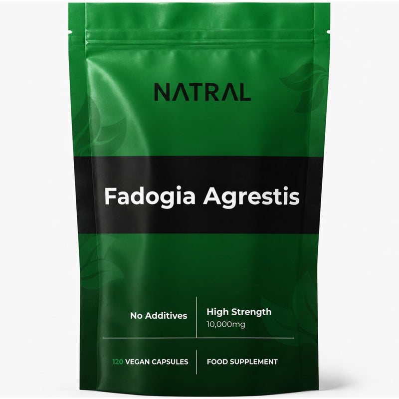 Fadogia Agrestis 10,000mg Equivalent - 120 Vegan Capsules | High Potency Natural Performance & Sports Supplement | Muscle Building & Recovery Support