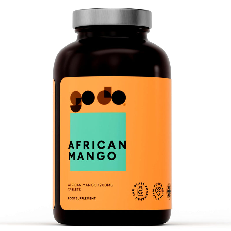 African Mango Advanced 1200mg - 360 Tablets Refillable Glass Jar - High Dietary Fibre Support for Women and Men - Promotes Healthy Digestion & Cholesterol Balance - Irvingia Gabonensis Supplement 360 count (Pack of 1)