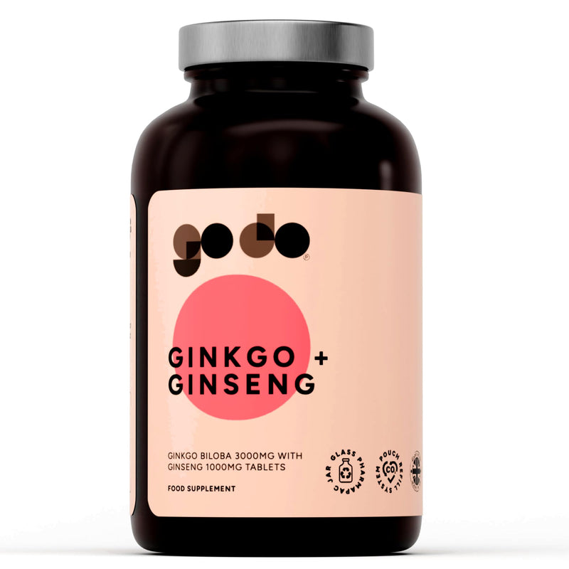 Ginkgo Biloba and Korean Ginseng - 360 Tablets - Panax Tablets - Supports Mental Performance - Focus, Boost Energy Supplement 360 count (Pack of 1)