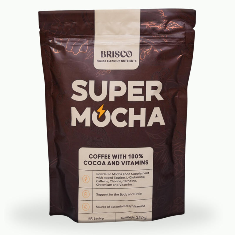 Super Mocha – Functional Coffee Drink + 14 Vitamins & Minerals | Clean Sustained Energy, Immune Support & Mental Clarity | Vegan, Gluten-Free, Sugar-Free | 25 Servings 1