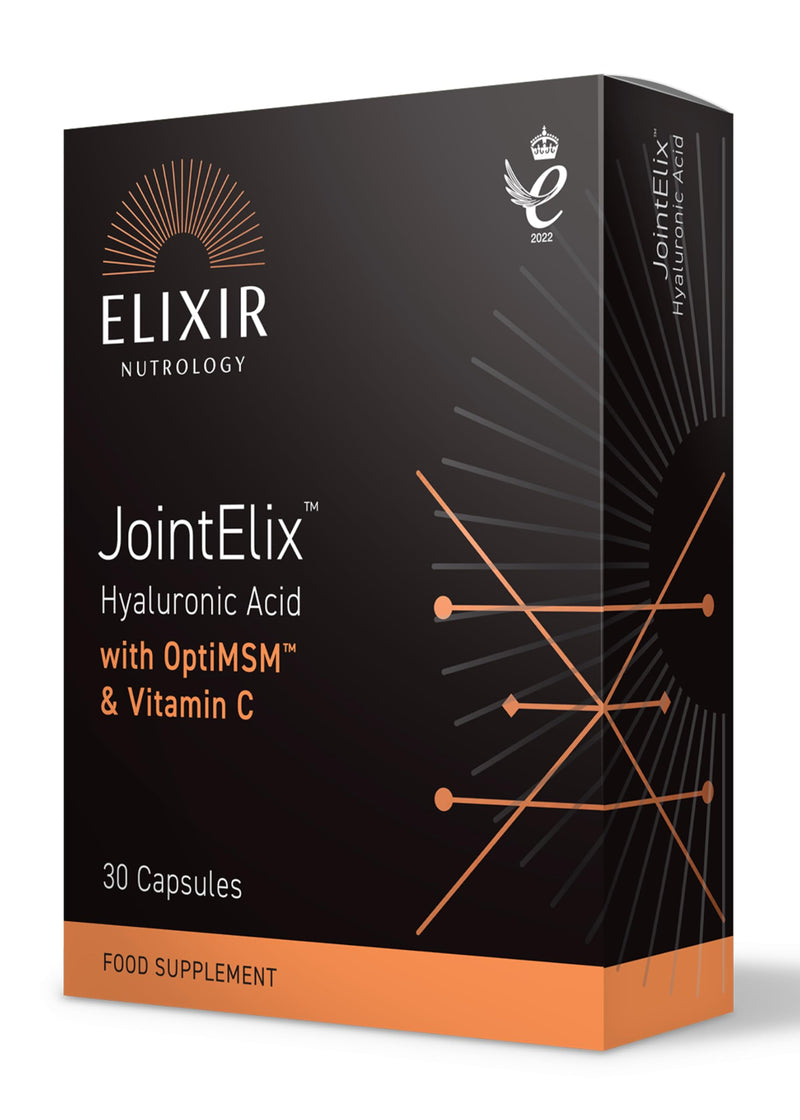 Joint Health Support Capsules | Hyaluronic Acid, Vitamin C & OptiMSM | Supports Normal Collagen Formation for Cartilage | Daily Joint & Mobility Nutrition for Adults | 30 Vegan Capsules | UK Made