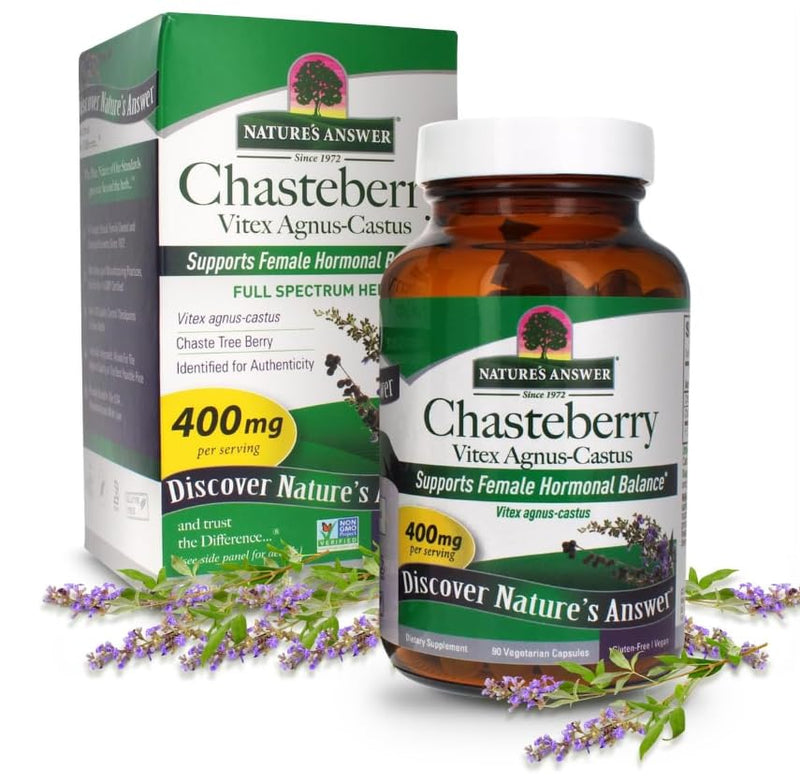 Natural's Answer Chasteb. Vitex, 400mg, 90 Capsules