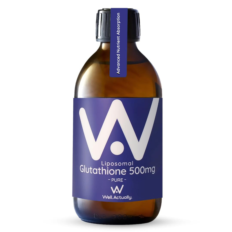Pure Liposomal Glutathione 500mg – Setria® Liquid Glutathione Supplement - Antioxidant Support for Skin Health & Detox | Vegan, 250ml – 50 Servings | Unflavoured