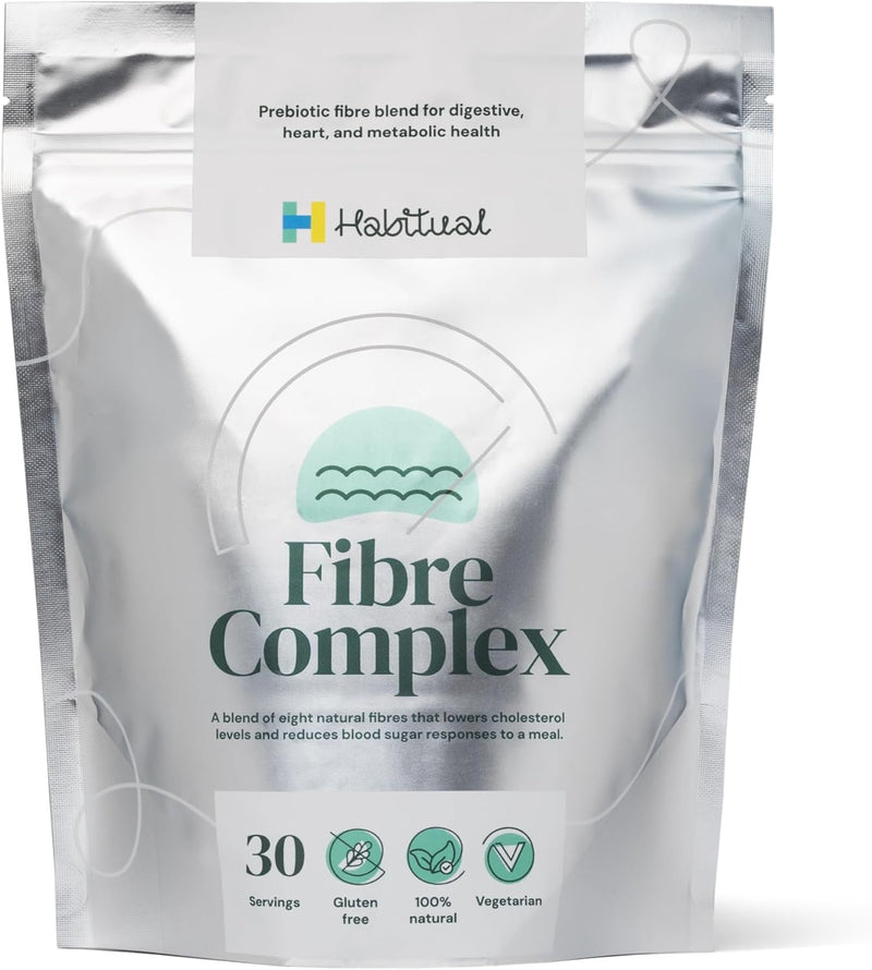 HABITUAL Soluble Fibre Food Supplement Plant Based Source of Daily Dietary | Vegetarian, Gluten Free Diets and Non GMO 100% Natural