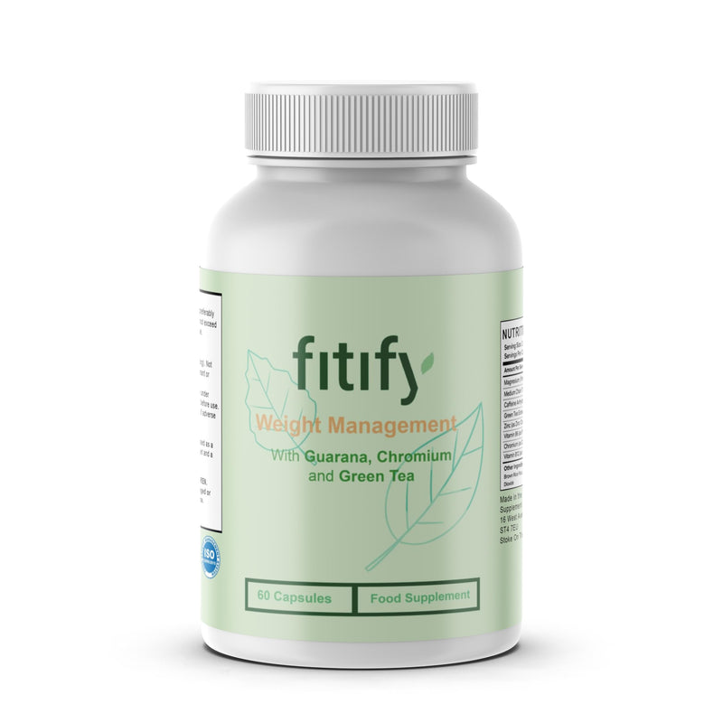 Fitify - 60 Capsules, Weight Management Capsules - Natural Ingredients, Cutting-Edge Food Supplement, Support Healthy Digestion, Supplement Heaven