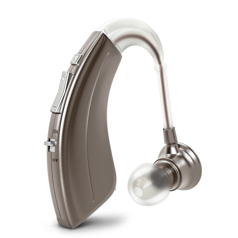 Britzgo Device, 500-hour Ultra-long Battery Life, Advanced Noise Cancellation, Delivers Exceptional Sound Quality, Ensures Crystal-clear Daily Conversations. (1, Silver) Silver-Single
