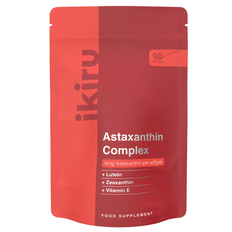 42mg Astaxanthin Antioxidant Complex Providing 4mg | 3 Month Supply | 2mg Lutein | 10mg Zeaxanthin | 15mg Vitamin E | Extra Virgin Olive Oil | Eye & Skin Health Supplement 1 count (Pack of 90)