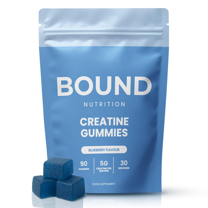 Creatine Gummies 5000mg - 90 Gummies, Pre Workout Muscle Recovery Supplement for Women & Men, Creatine Monohydrate, B12 & L-Taurine - Vegan, 1 Month Supply (Blueberry) 90 count (Pack of 1)