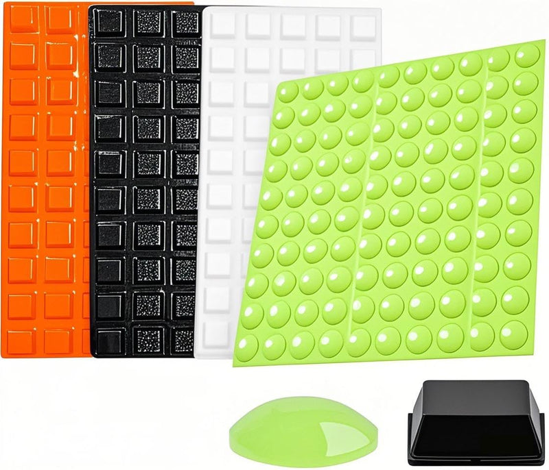 Bump Dots for Visually Impaired 250 Pcs Combo Pack(Red, Black, White,Green),Low Vision Blind Aids Gadgets Raised Tactile Dots for Elderly Blind