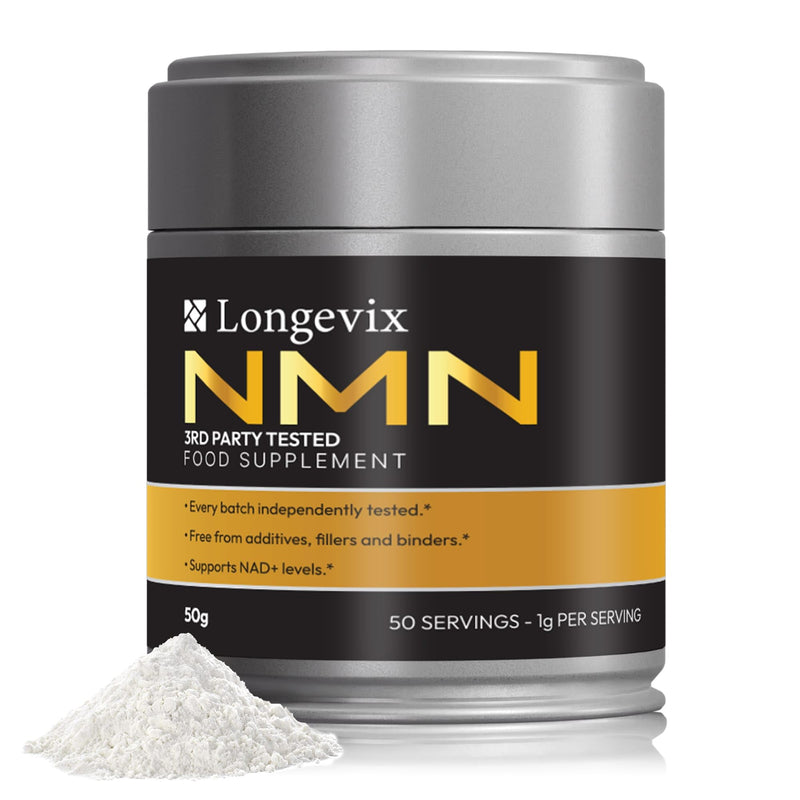 NAD Powder 50,000mg/50g - Pure - High Strength NAD Supplement - NAD+ Support - Vegan - NAD Supplements UK Pure