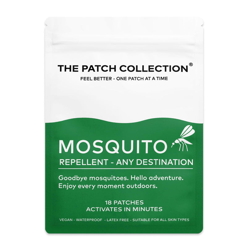 Mosquito Repellent Patch | Citronella, Peppermint, Lavender, Eucalyptus (Pack of 18)
