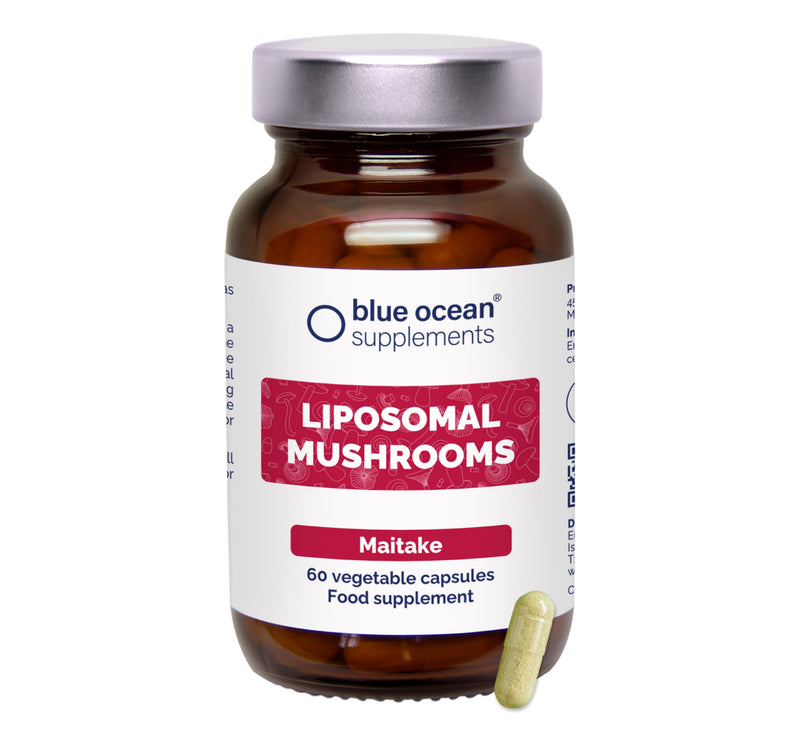 Maitake – World’s First and Only Powerful Liposomal Mushroom Technology – 60 Capsules – 60 Days’ Supply – Take 1 Per Day – Vegan – Gluten Free
