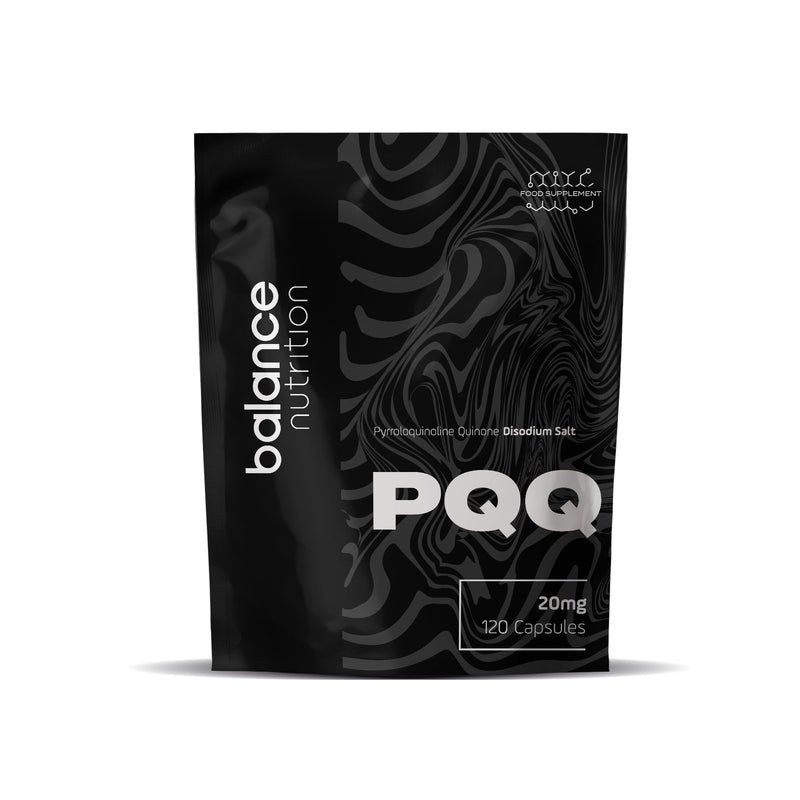 PQQ 20mg 120 Capsules Pyrroloquinoline Quinone Supplement – High Purity >99% - PQQ Disodium Salt – Bioavailable Form - Vegan Anti-Aging Support - Mitochondrial Cellular Natural Energy Booster