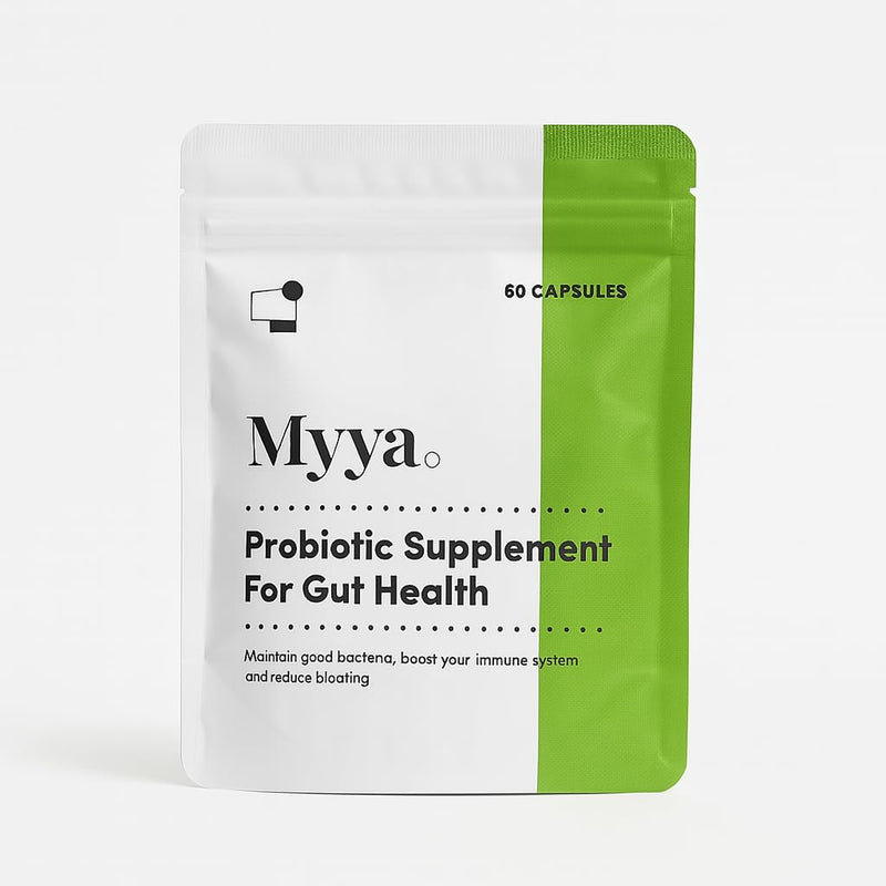 Myya Clinical-Grade Probiotic – Supports Digestion, Gut Health & Immunity | Reduces Bloating | High-Potency Formula | UK-Made | Pharmaceutical-Grade