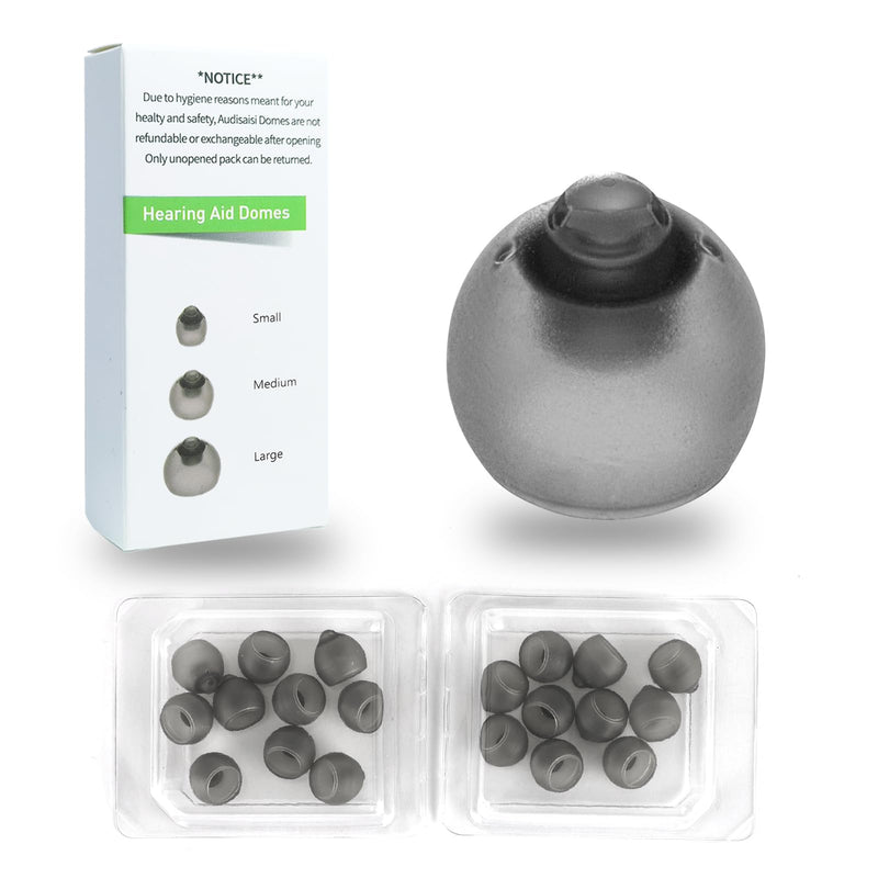 20pcs Phonak Vented 4.0 Hearing Aid Domes Ideal for Mild Hearing Loss Compatible Comfortable Silicone for Small to Medium Ear Sizes Medium Size 9mm0.35inch