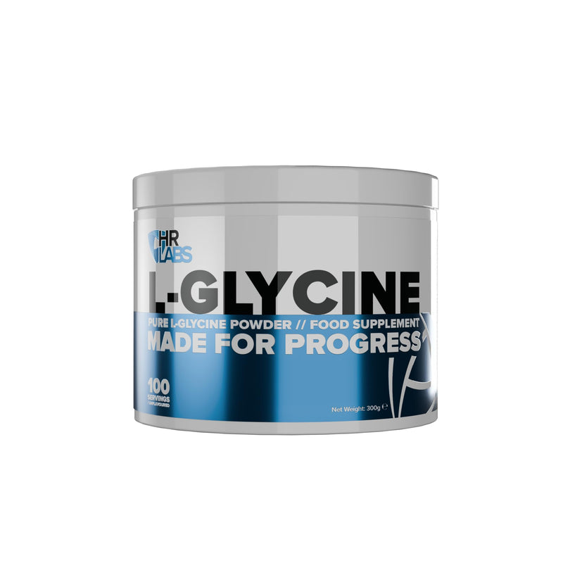Pure L-Glycine Powder, Amino Acid, Easy Mix 100 Servings 300g Unflavoured