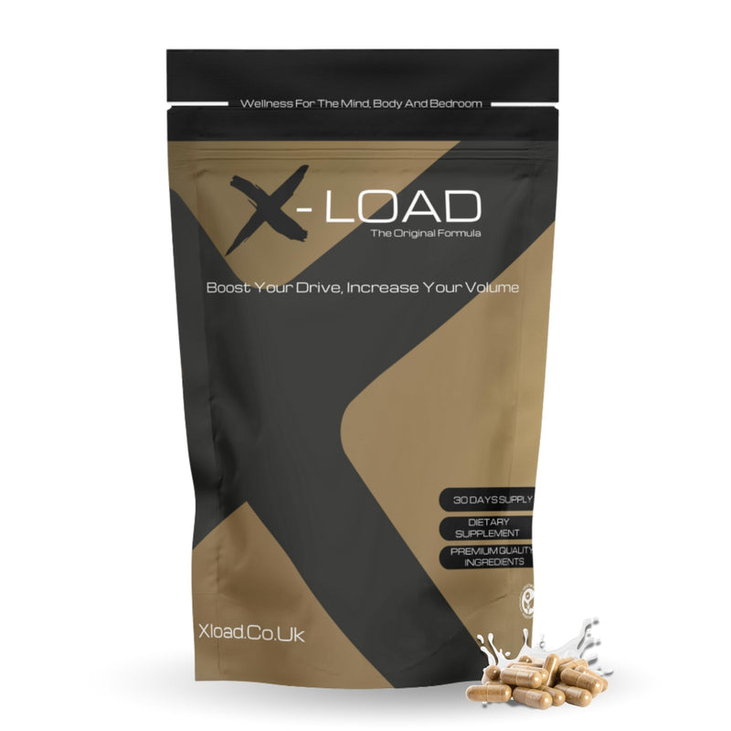 X-Load – The Original Formula | More Volume, More Drive | Vitality & Fertility Supplement | Sperm Volume & Motility Support | 90 Vegan - Halal Capsules (30 Day Supply)