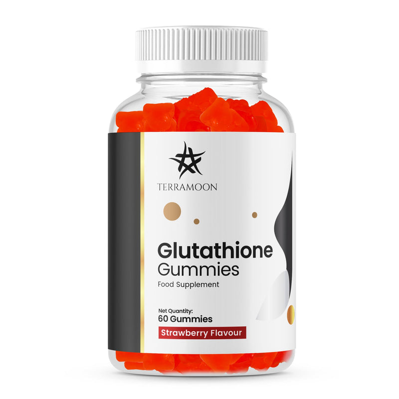 L Glutathione Gummies, 1000mg, Strawberry Flavour, 60 Gummies, 30 Day Supply, Non-GMO