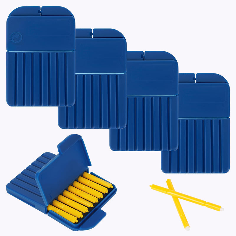 40pcs Hearing Aid Filters, Durable Oil-Resistant Hearing Aid Wax Guards Filters, Practical Hearing Aids Cleaning Accessories Kit Compatible with Starkey-Keep Hearing Aids Dirt and Wax Free, Resound Blue