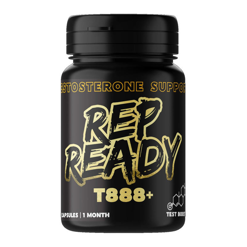 T888+ Advanced Testosterone Support for Men 120 Capsules Ashwagandha, Fenugreek, D-Aspartic Acid, L-Carnitine, Magnesium, Zinc, Vitamin D3, Boron - Natural Male Vitality & Performance Formula