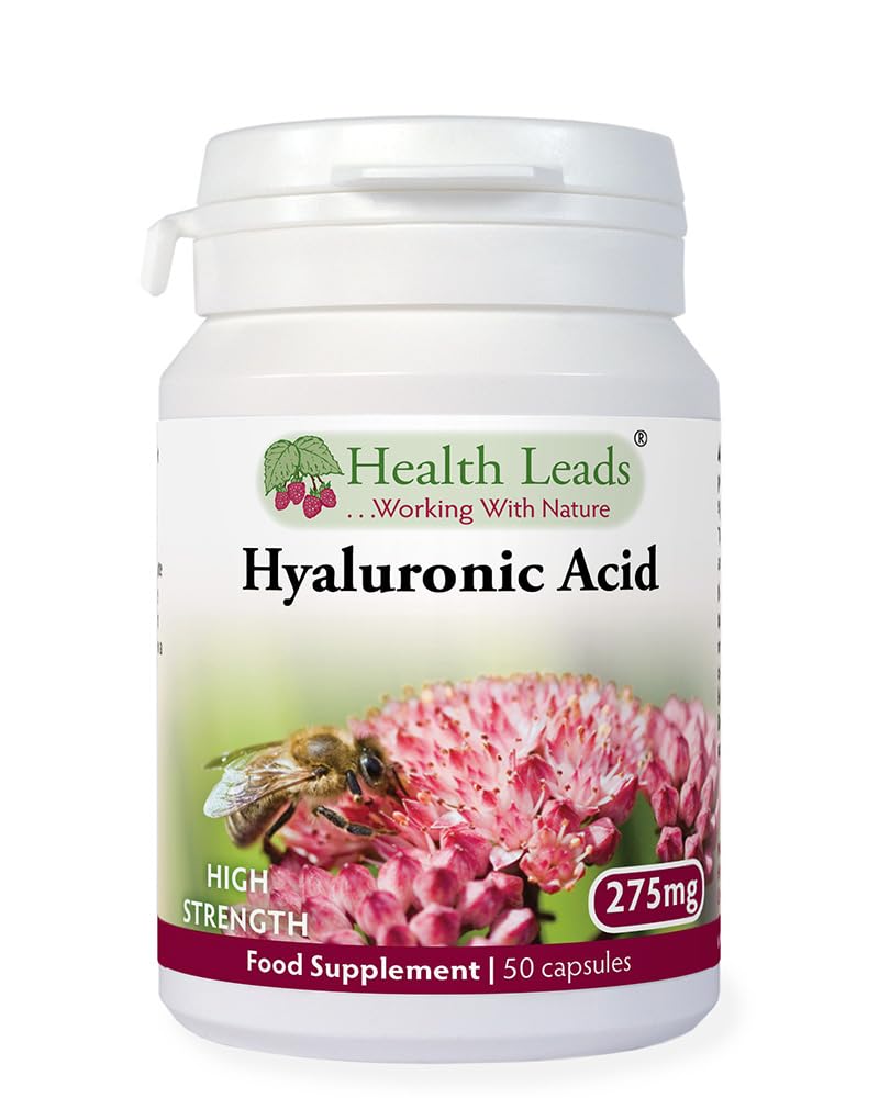 Hyaluronic Acid High Strength 275mg x 50 Caps (hyaluronan) - 100% Additive Free