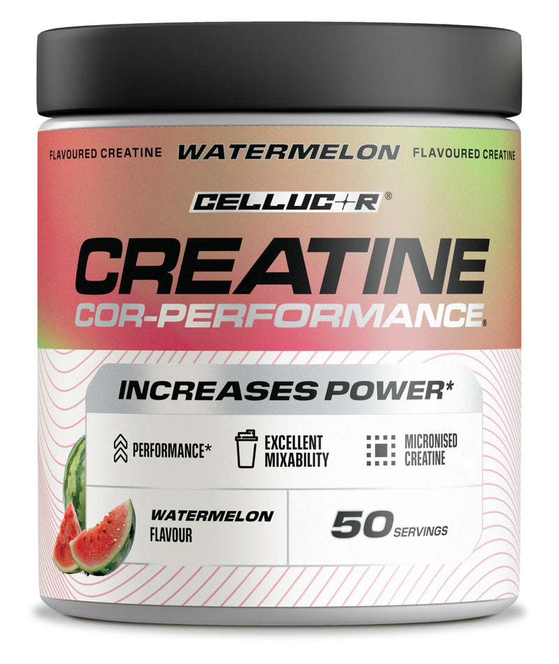 Cellucor COR-Performance Creatine Monohydrate Powder – Micronized for Fast Absorption – 5g Pure Creatine per Serving – Watermelon Flavour – Supports Strength & Muscle Growth – 50 Servings