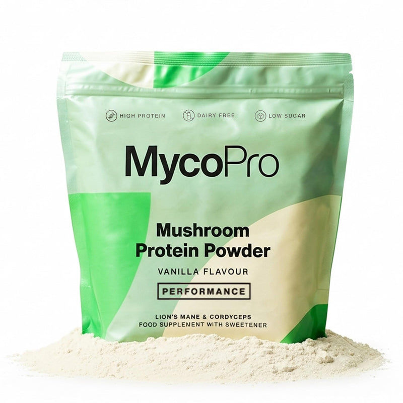 Vegan Protein Powder | Adaptogen Blend & Digestive Enzymes | 22g Plant Protein | B12 & B6 | Gluten & Soy Free | Vanilla | 630g