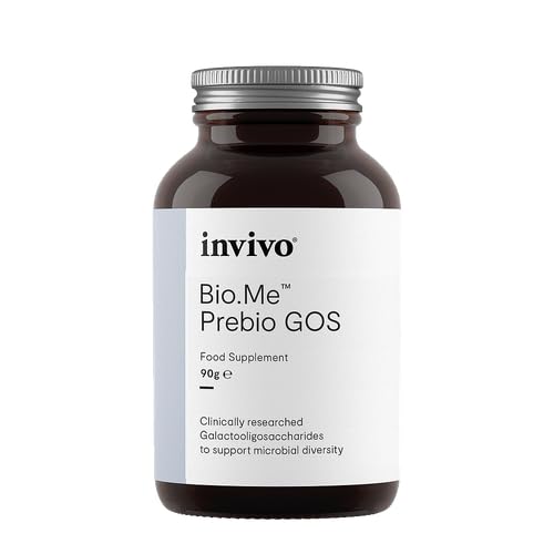 Invivo Bio.Me Prebiotic GOS Powder (90g - 45 Servings Per Pack) - Galactooligosaccharides Prebiotic Fibre Supplement to Support Microbial Diversity - Soluble Heat Stable Fibre Powder - Non-GMO, GMP