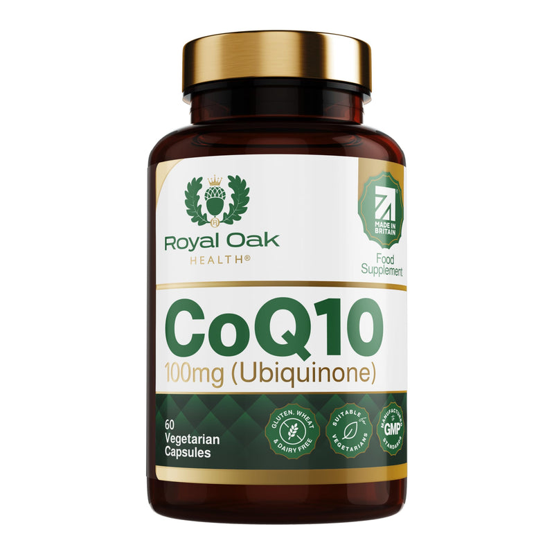 CoQ10 100mg Vegan Capsules - 2 Month Supply, Made in the UK