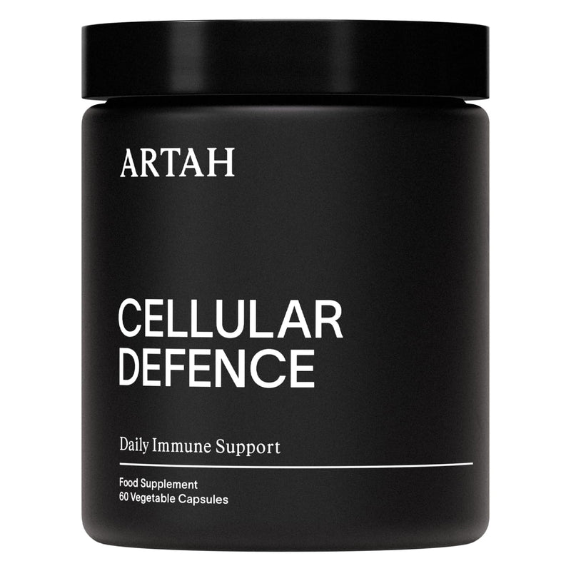 ARTAH Cellular Defence Supplement - Containing Vitamin A, Vitamin C, Zinc, and Selenium, alongside Quercetin, Astragalus, Reishi and Beta Glucans - Immunity Boosting Vitamins