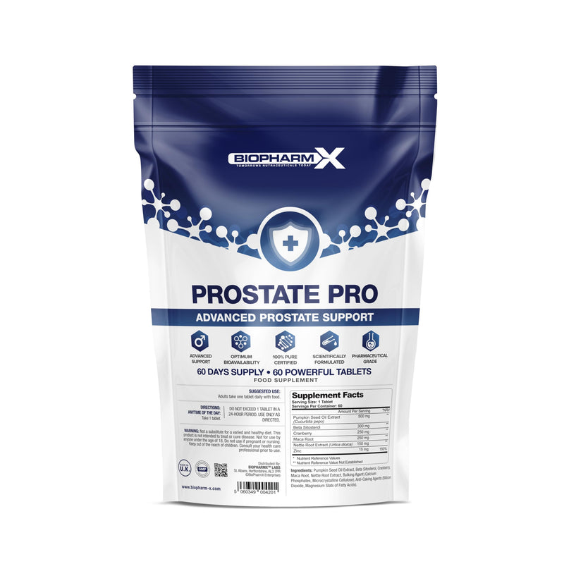 ProstatePro Advanced Prostate Health Supplement for Men - 60 Tablets for Prostate Support & Urinary Discomfort