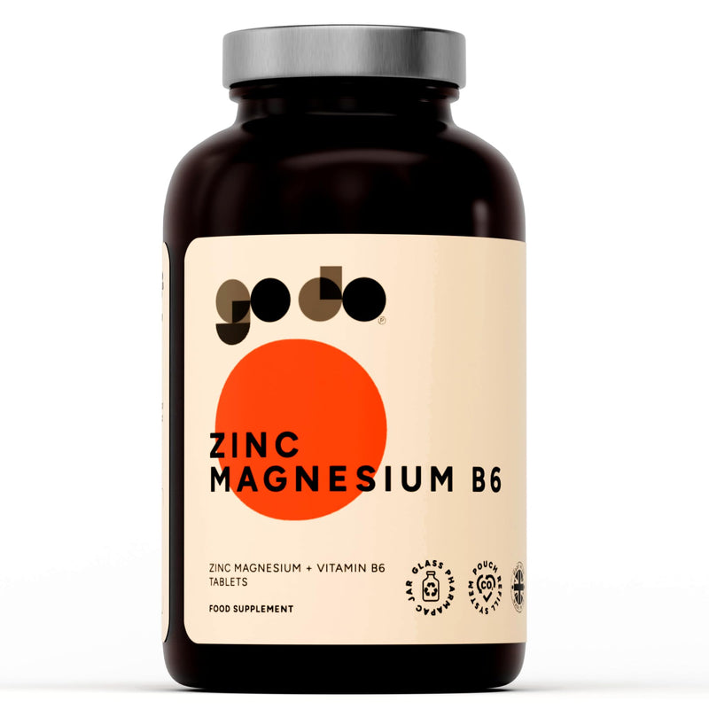 go do Zinc Magnesium Vitamin B6 Tablets — 360 Tablets, 12 Month Supply 360 count (Pack of 1)