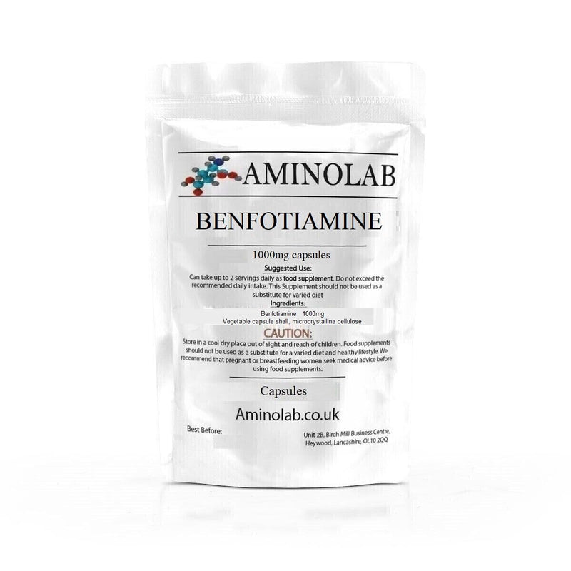 Aminolab - High Strength BENFOTIAMINE 1000mg 240 Capsules