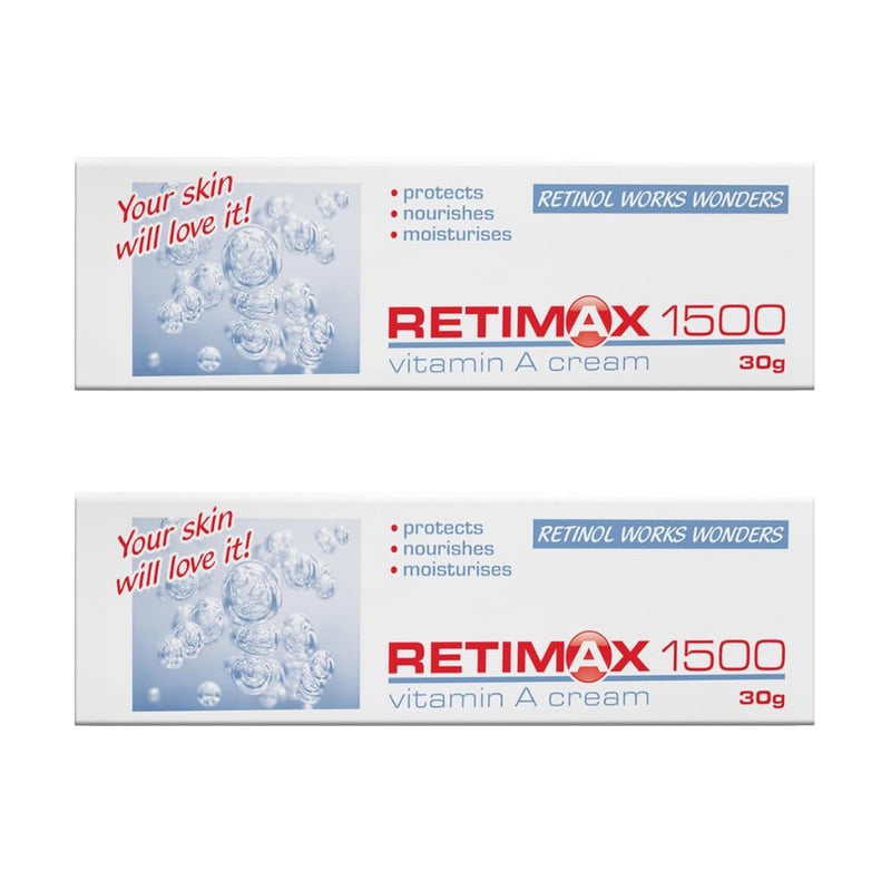 1500 Vitamin A, Retinol, Protective Ointment, Anti-Ageing Anti-Wrinkles Cream for Sensitive & Dehydrated Skin - 30g (2)