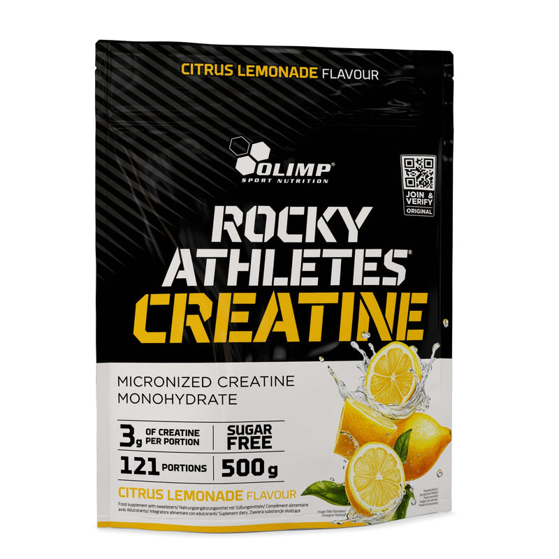 Olimp Rocky Athletes Creatine - 500 g, Citrus Lemonade 500g