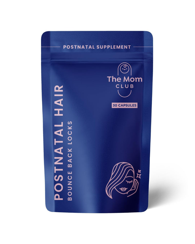 Hair Vitamins for New Moms: Postnatal Hair Wellness Support, Scalp & Strand Strength Supplement with Nutrient-Rich Botanicals, 30 Capsules, 1 Month Supply 1 Month supply: 30 Capsules/Pack