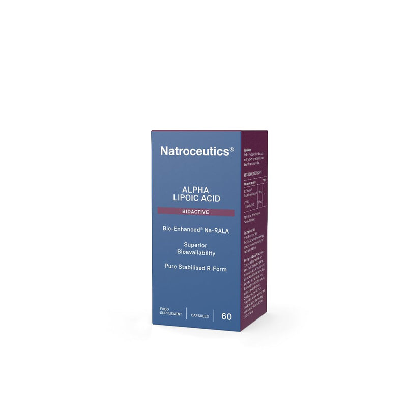 Alpha Lipoic Acid| BioActive| Bio Enhanced| Na-RALA| 60 Vegan Friendly Capsules| Superior Bioavailability| Pure Stabilised R-Form