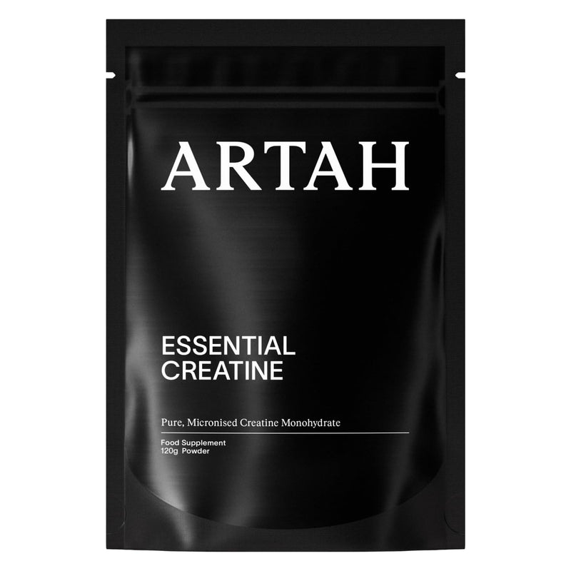 ARTAH Essential Creatine Monohydrate – Pure & Micronised for Superior Absorption – 30-Day Supply (4 g Scoop) – Strength, Energy & Cognitive Support