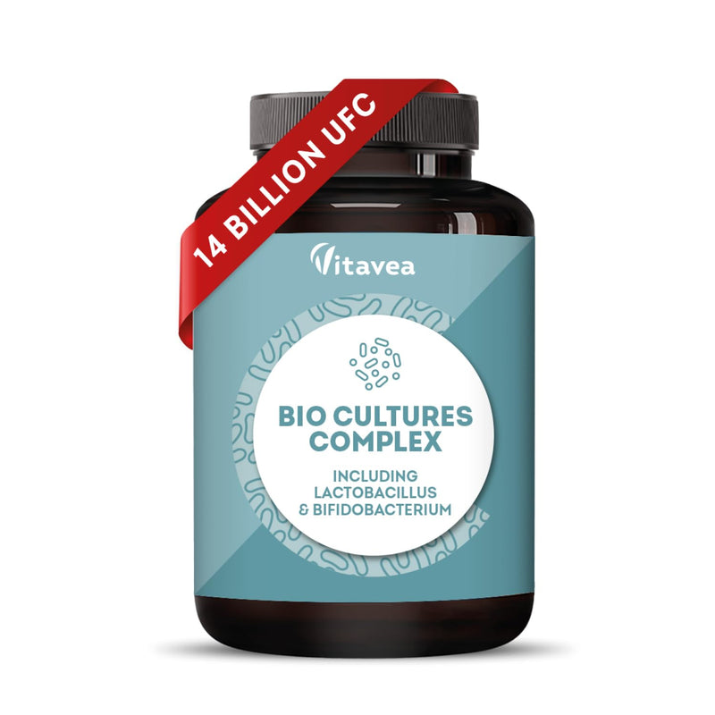 Probiotics for Gut Health – 7 Strains with Lactobacillus & Bifidobacterium – 28 Billion CFU per Day – Supports Digestion, Transit & Microbiome – 60 Vegan Capsules – Vitavea Quality